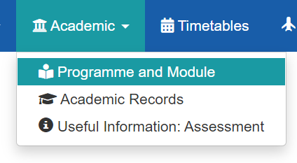 Programme and Module